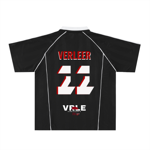 Shadow Stripe Collared Soccer Jersey