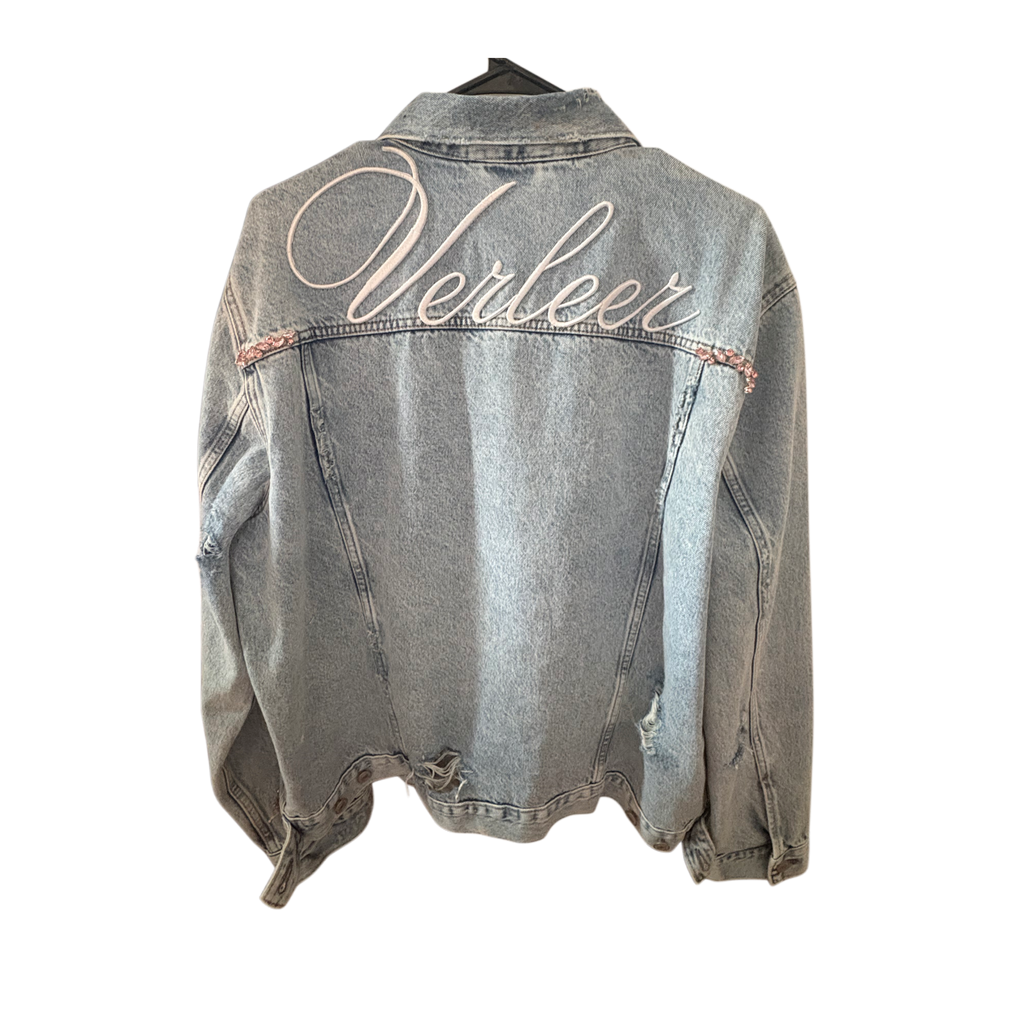 Verleer Floral Denim Jean Jacket