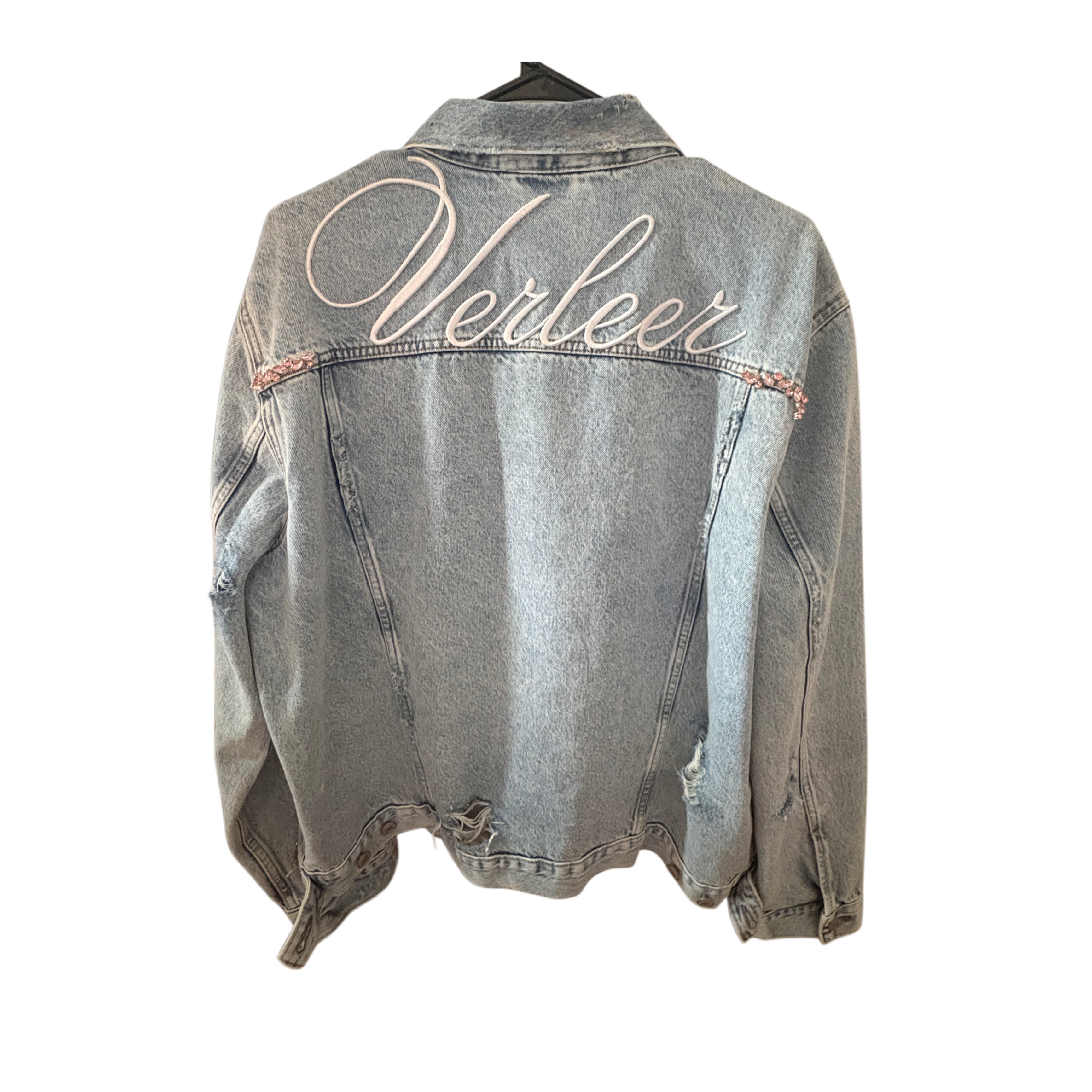 Verleer Floral Denim Jean Jacket